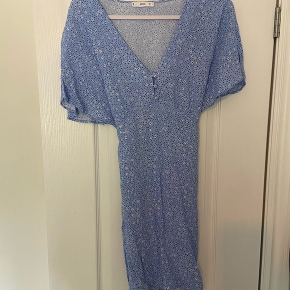 Mango Printed Sundress, Sz L - Picture 2 of 5